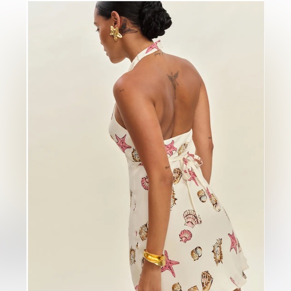 Reformation Delanie Dress Ivory - Size S - Picture 3 of 3